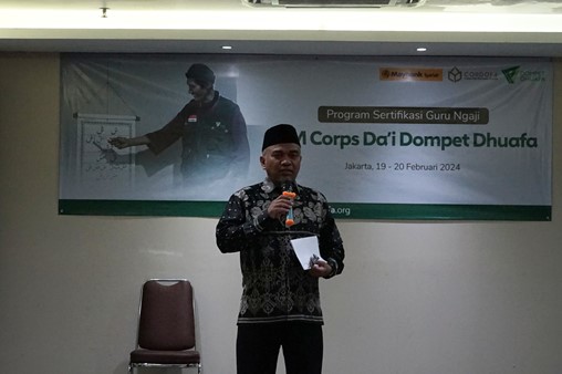 Pelatihan peningkatan kapasitas dan sertifikasi guru ngaji