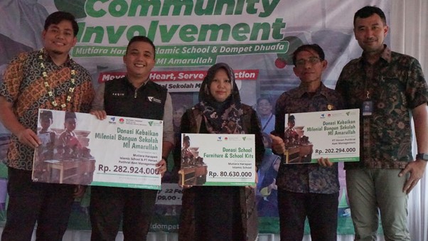 milenial bangun sekolah2 dompet dhuafa Milenial Bangun Sekolah