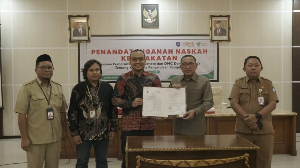 langkah kolaboratif dompet dhuafa dalam mengelola sampah di Ternate