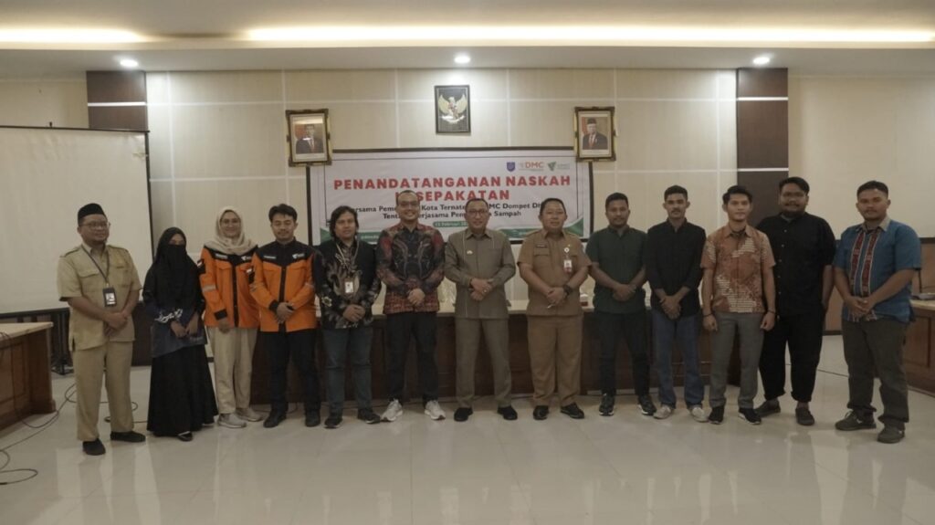 langkah kolaboratif dompet dhuafa dalam mengelola sampah di Ternate