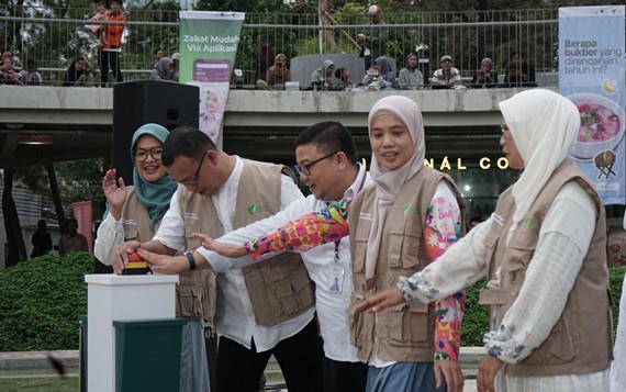 #RamadanMendekatkan di Taman Literasi Blok M