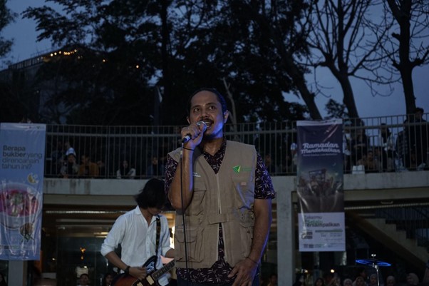 #RamadanMendekatkan di Taman Literasi Blok M
