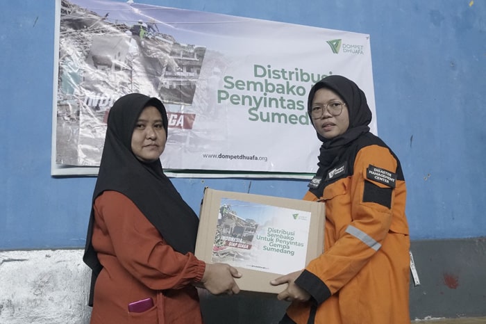 bantuan dari bts army6 dompet dhuafa BTS ARMY untuk korban Gempa Sumedang