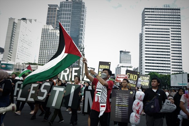 Aksi solidaritas, gemakan kebebasan Palestina