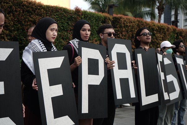 free palestine13 dompet dhuafa Aksi solidaritas, gemakan kebebasan Palestina