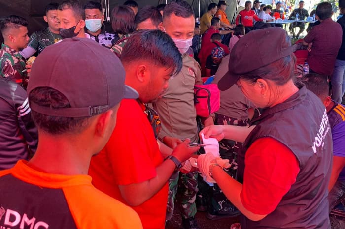 gunung api ruang berstatus awas 3 dompet dhuafa Gunung Api Ruang Berstatus Awas
