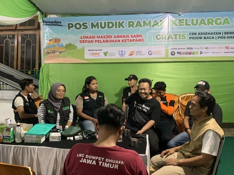pos mudik banyuwangi2 dompet dhuafa Pos Mudik Banyuwangi