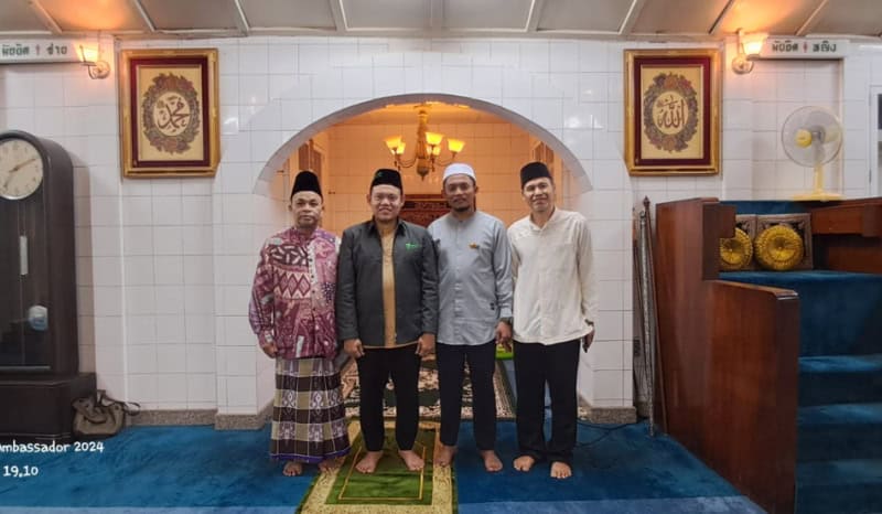 dai ambassador dompet dhuafa thailand 2 dompet dhuafa Dai Ambassador Dompet Dhuafa 2024 penugasan Thailand, Ustaz Novi Maulana Yusup