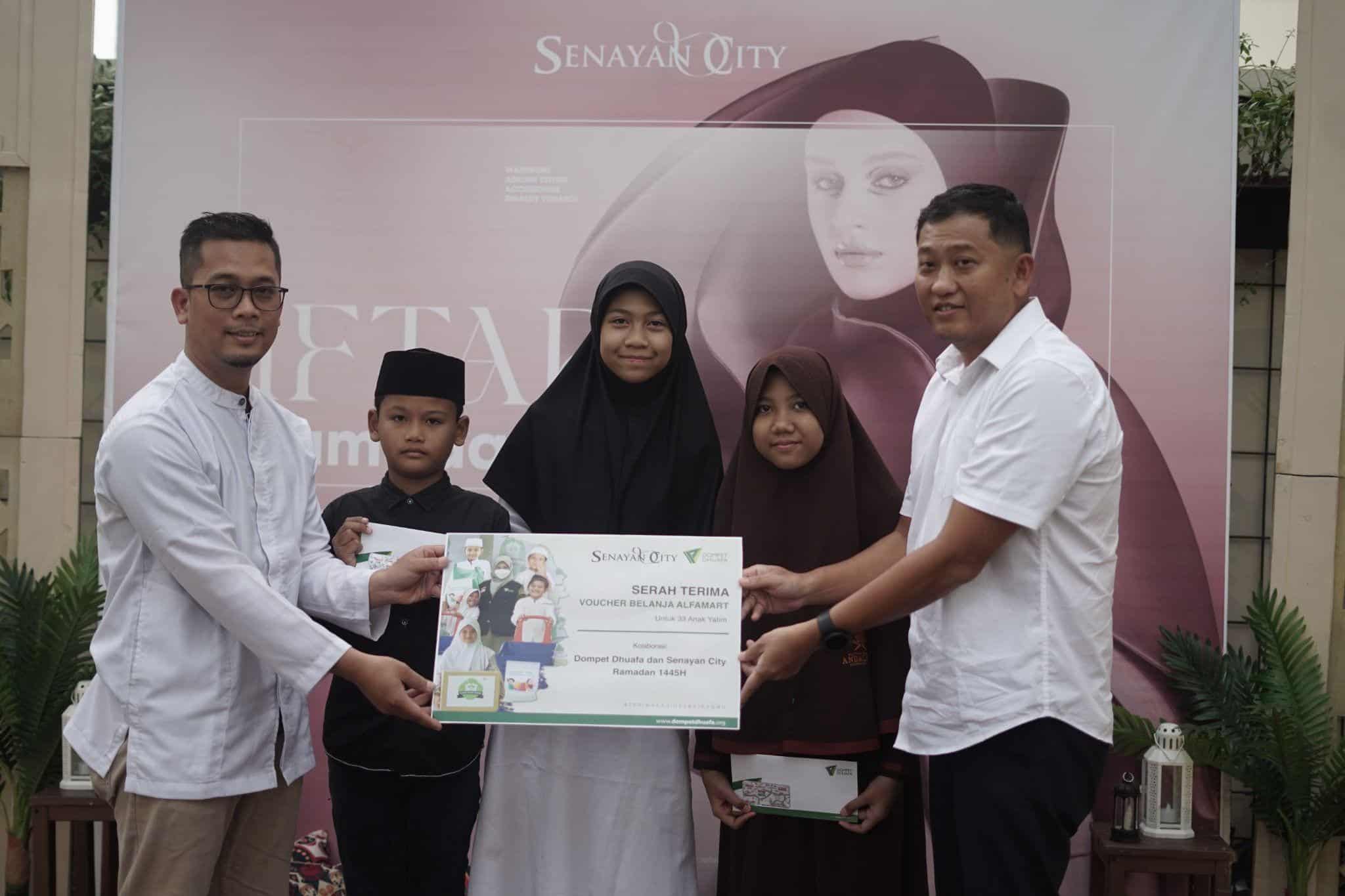 Kerja sama penyediaan konter Ziswaf Dompet Dhuafa di Senayan City