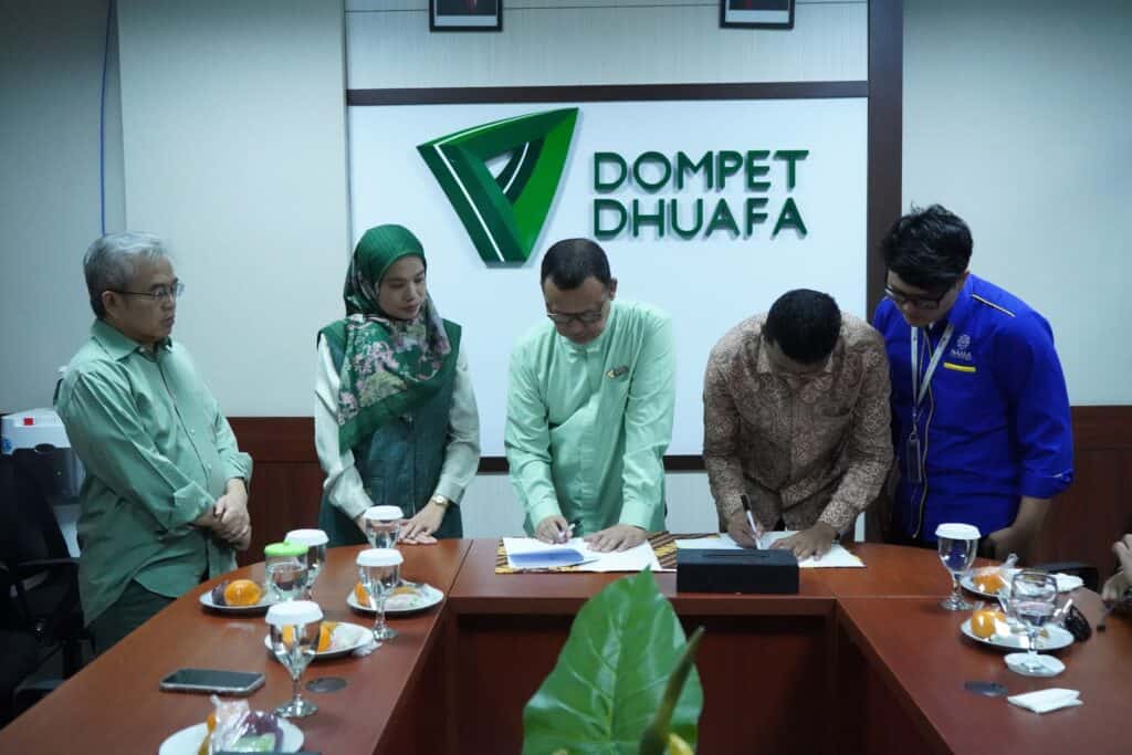 Kunjungan NAMA Foundation ke Dompet Dhuafa