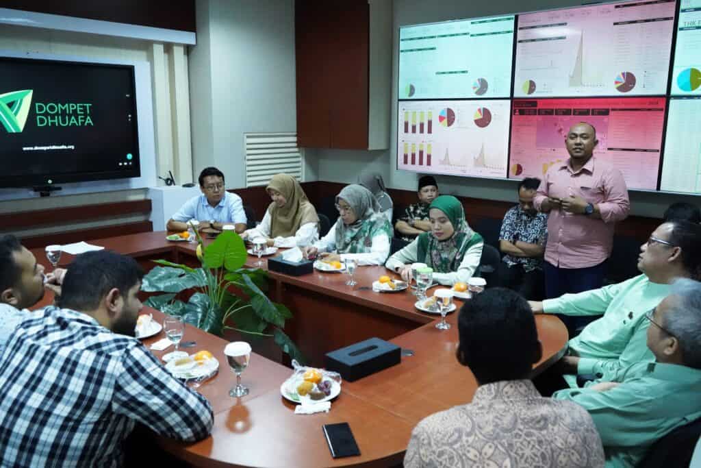Kunjungan NAMA Foundation ke Dompet Dhuafa