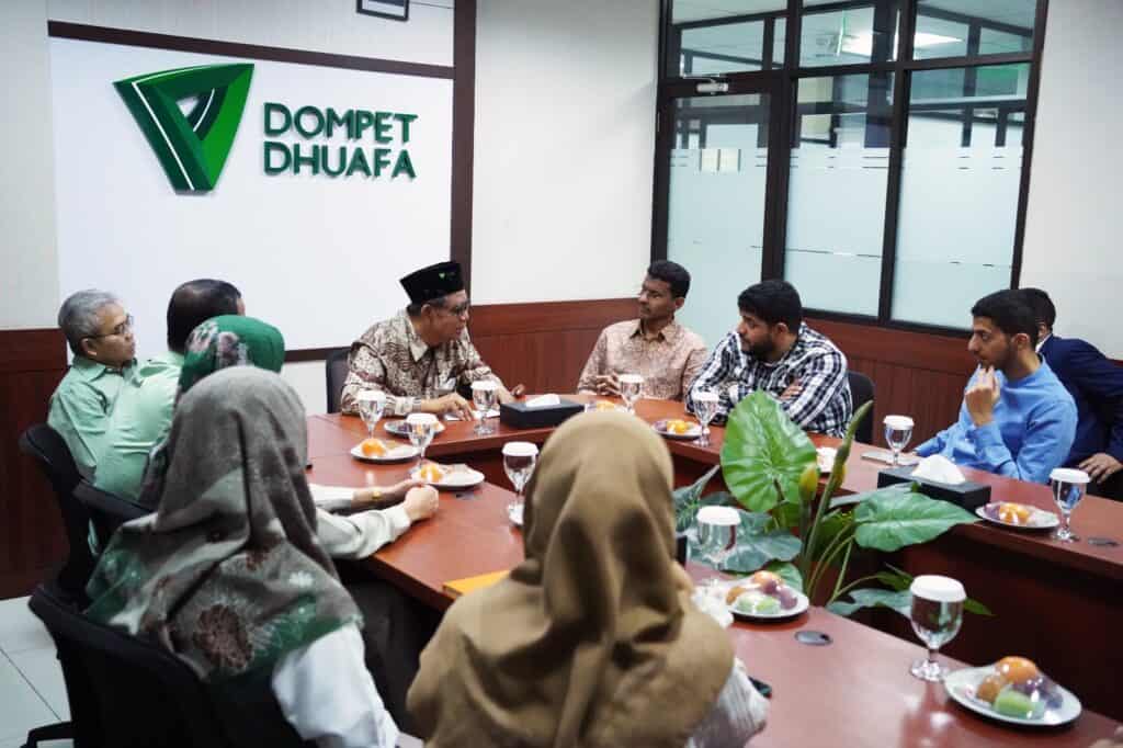 Kunjungan NAMA Foundation ke Dompet Dhuafa