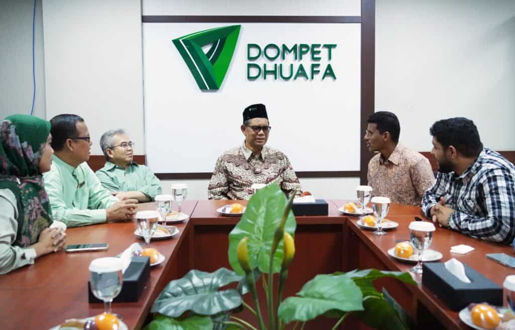 Kunjungan NAMA Foundation ke Dompet Dhuafa