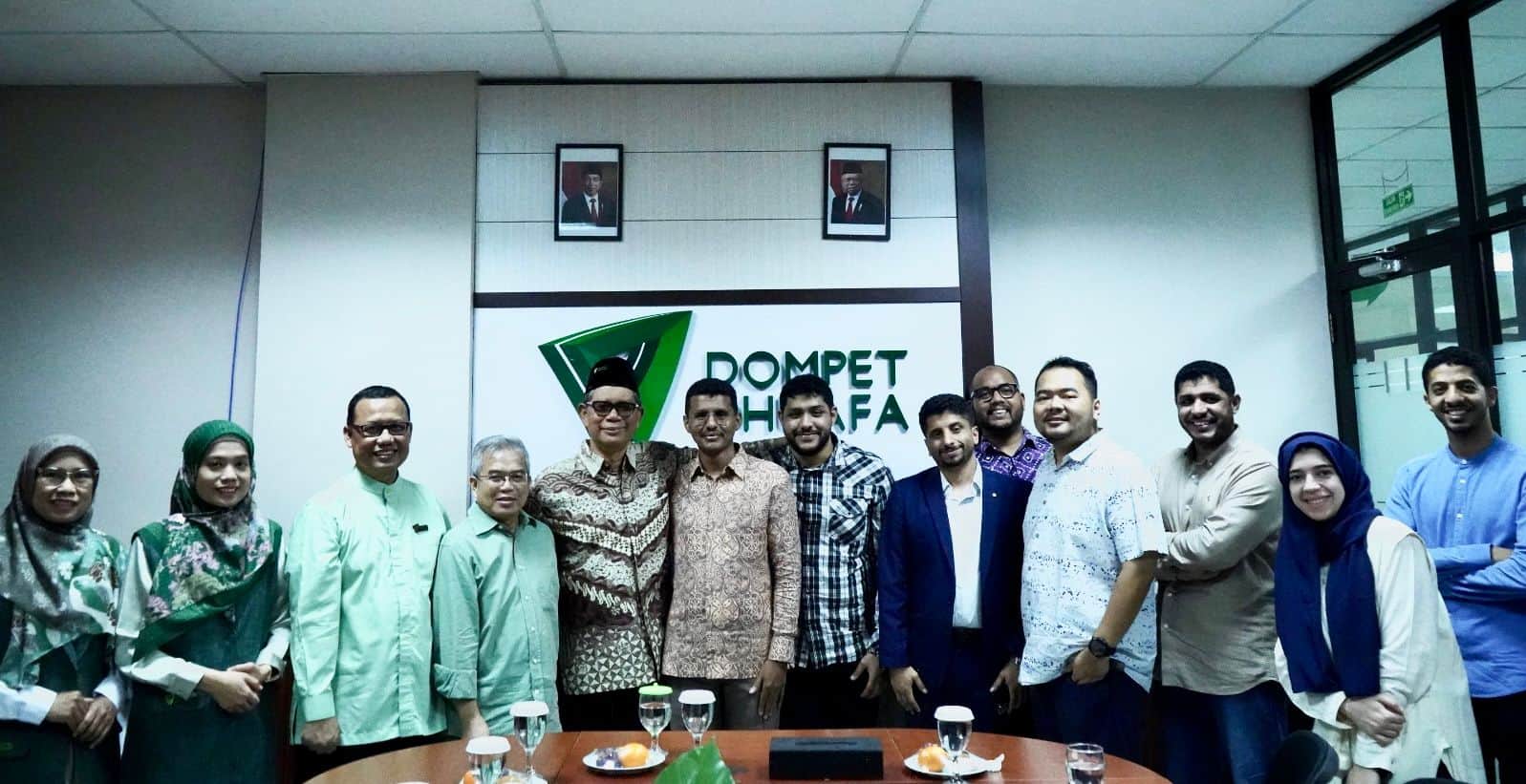 Kunjungan NAMA Foundation ke Dompet Dhuafa