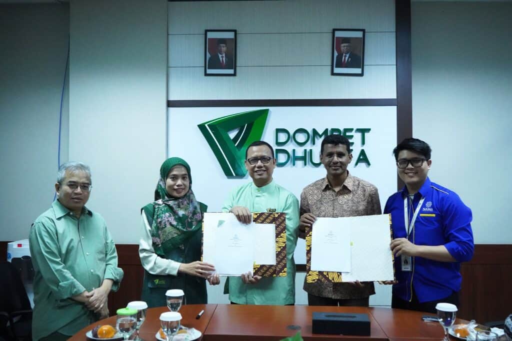 Kunjungan NAMA Foundation ke Dompet Dhuafa