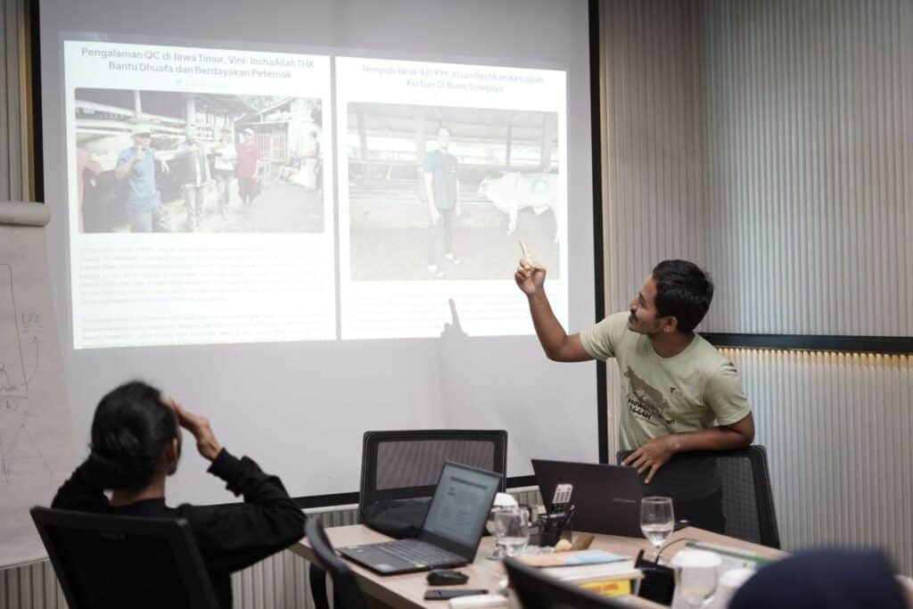 pelatihan menulis untuk tim qc program thk4 dompet dhuafa Pelatihan Menulis untuk Tim QC Program THK