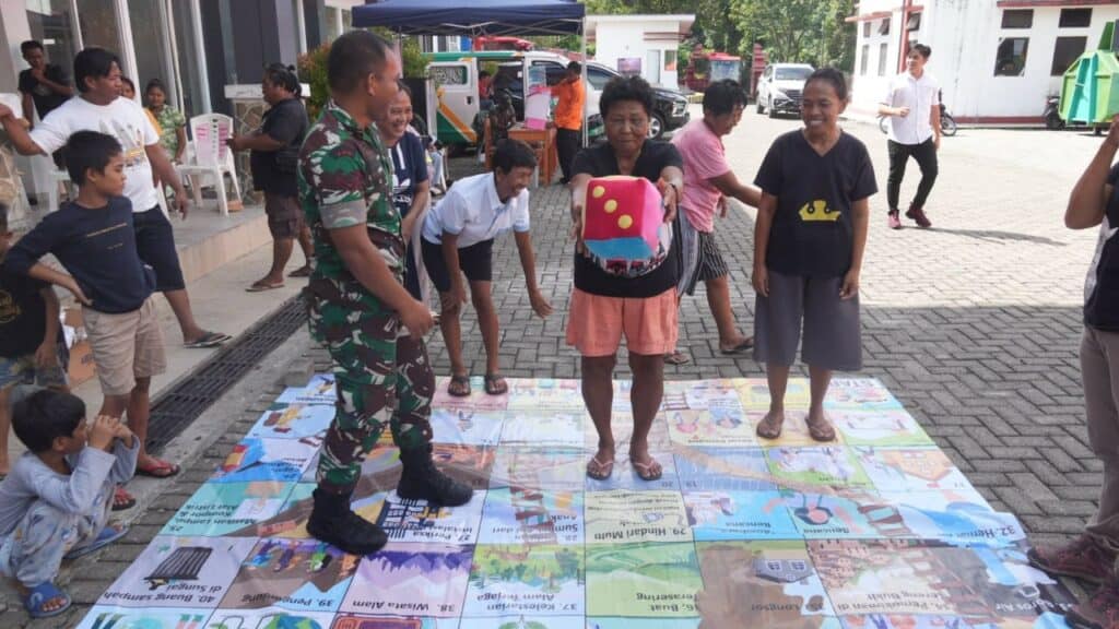 Pos Hangat Dompet Dhuafa di lokasi Erupsi Gunung Ruang