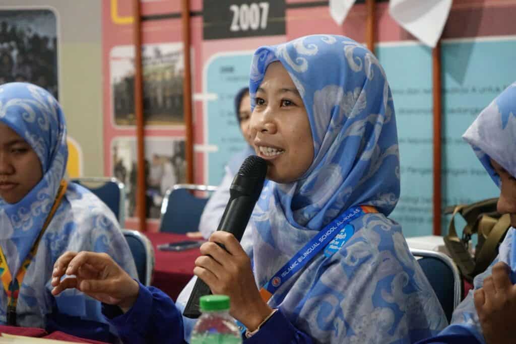 studi banding ibs alikhlas5 dompet dhuafa Sesi diskusi dan tanya jawab dalam gelaran Studi Banding.