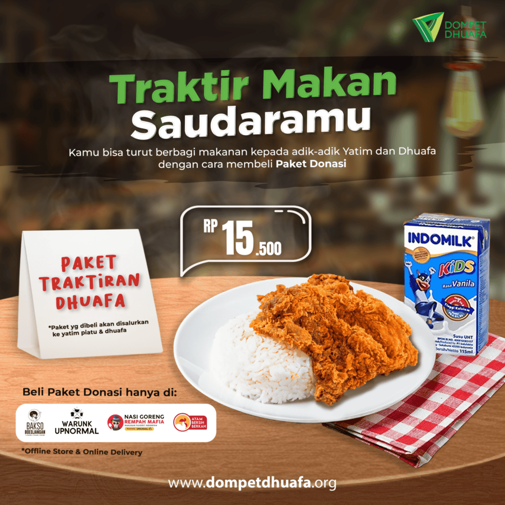 traktir makan saudaramu4 dompet dhuafa Kampanye kebaikan program “Traktir Makan Saudaramu” oleh CRP Group.