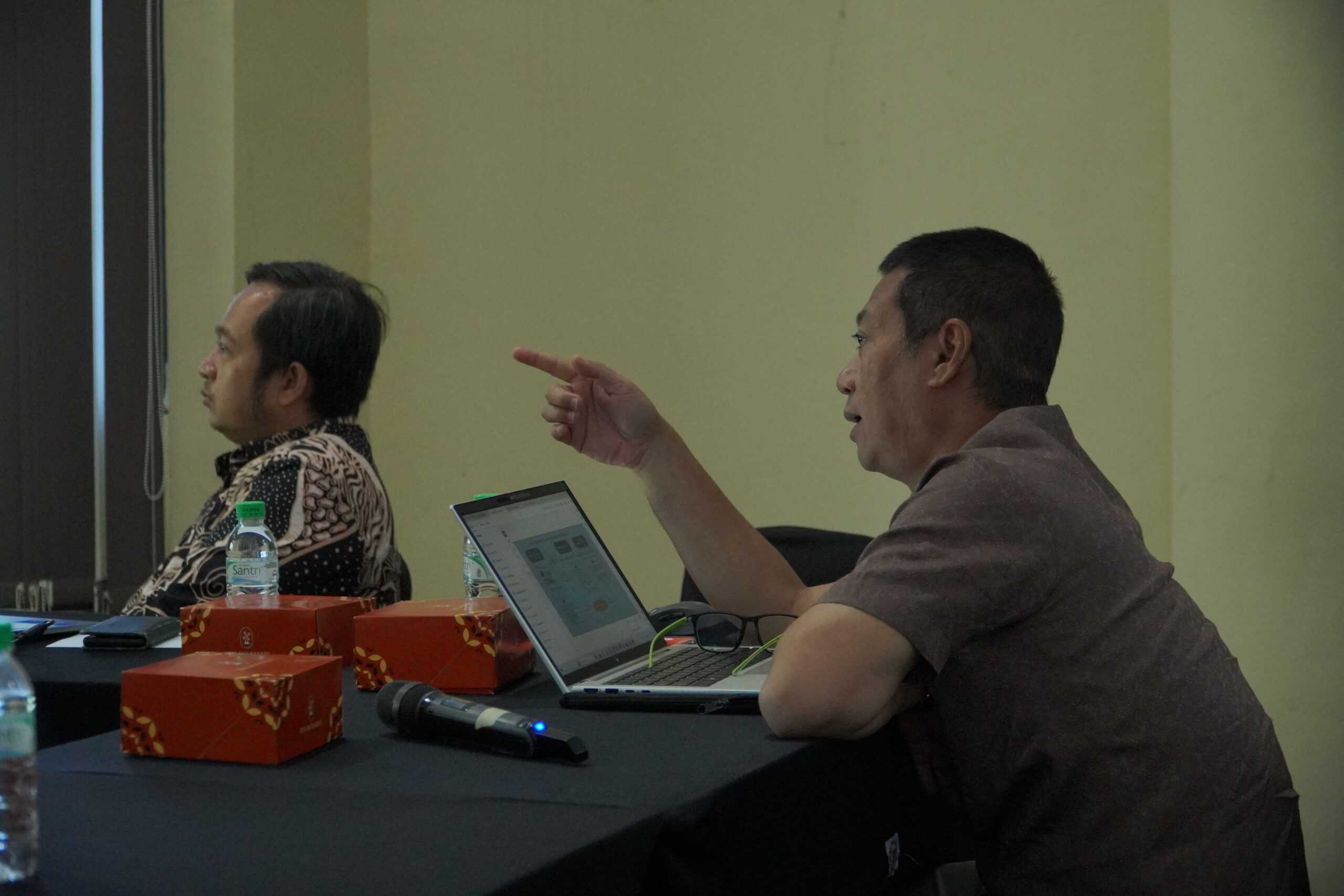 Sesi penjurian Dompet Dhuafa Jawa Tengah pada ajang FESyar Jawa 2024.