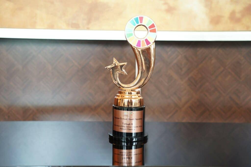indonesias sdgs action awards 20243 dompet dhuafa Penghargaan ‘Indonesia’s SDGs Action Awards 2024 - Terbaik Ketiga dalam Kategori Filantropi’ untuk program Institut Kemandirian Dompet Dhuafa.