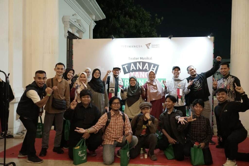 tanah yang terpenjara4 dompet dhuafa Jaringan Mitra Pengelola Zakat (MPZ) Dompet Dhuafa turut melantangkan suara untuk Palestina.