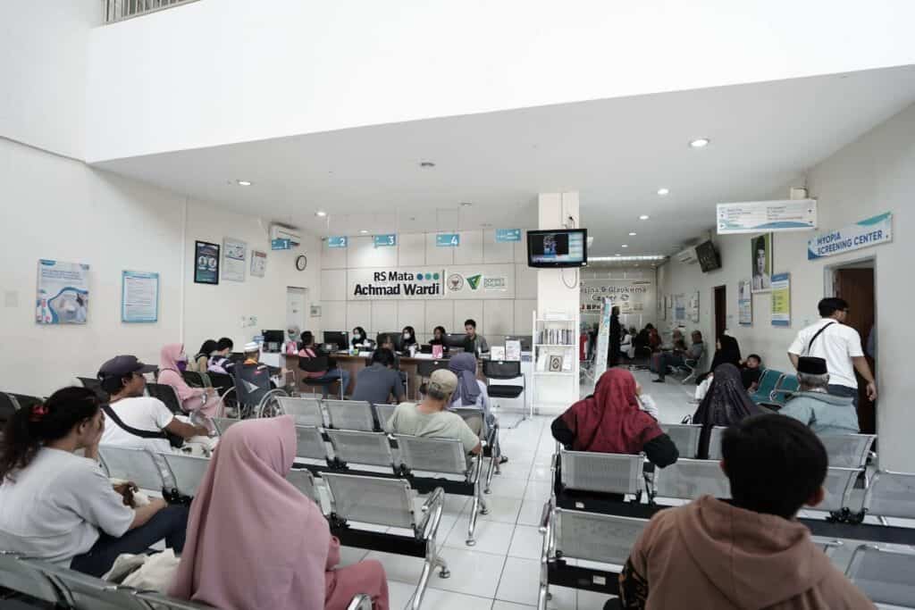 manfaat wakaf4 dompet dhuafa Suasana salah satu sudut ruangan RSAW BWI-Dompet Dhuafa, Jumat (18/10/2024).