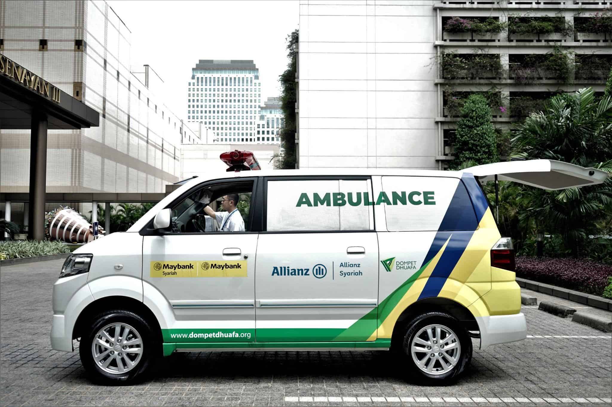 wakaf ambulans1 dompet dhuafa Wakaf Ambulans dari Allianz Syariah dan Maybank Indonesia