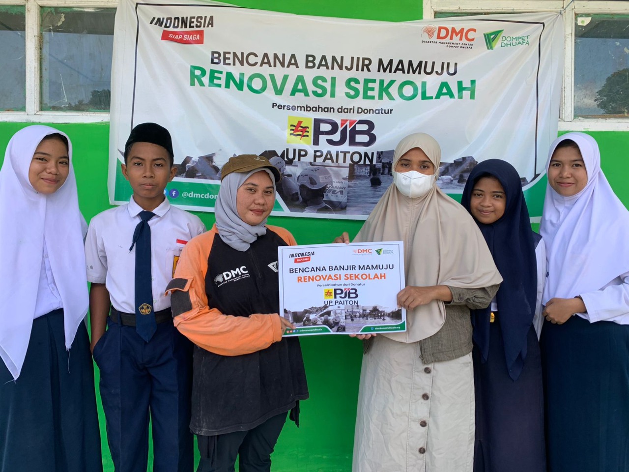 paitongandengdmcgelarresponskebencanaanhinggarenovasisekolah2 dompet dhuafa