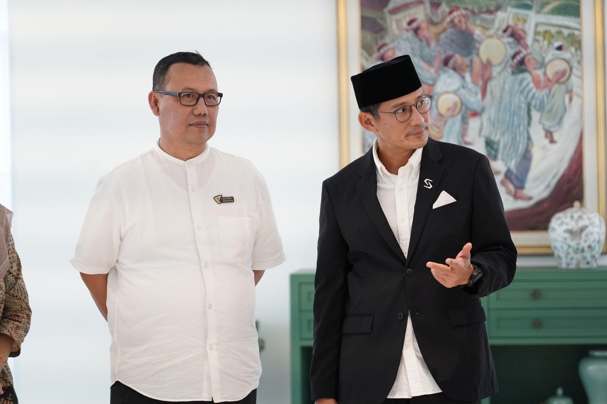 sandiaga uno oke oce1 dompet dhuafa