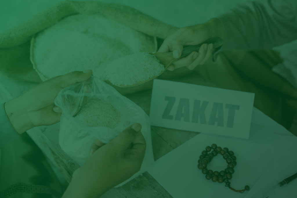 cover web blog 28 dompet dhuafa Ilustrasi bayar zakat fitrah langsung.