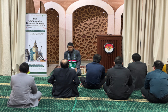 daiambassador2025penugasanprancis5 dompet dhuafa