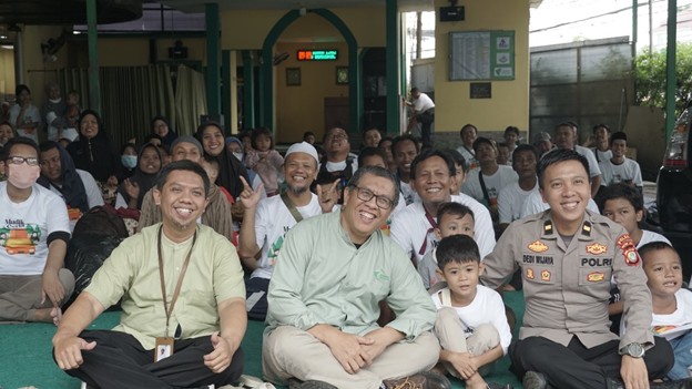 Peresmian agenda Mudik Gratis Ceria oleh Dompet Dhuafa di Kantor Dompet Dhuafa Ciputat, Ciputat Tangerang Selatan pada Selasa (25/03/2025) pagi.