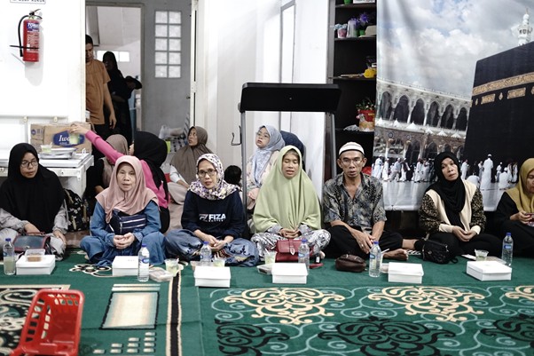 Buka puasa bersama pada Pesantren Kilat Ramadan 1446 H, pada Minggu (23/3/2023).