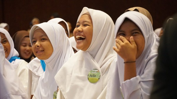 Para peserta dalam kegiatan REMEMBER 2025 di Gedung Sasana Kriya, Taman Mini Indonesia Indah (TMII), Jakarta Timur, Minggu (16/03/2025).