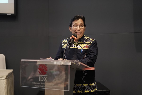 wakaf saham3 dompet dhuafa Arahan Strategis Gerakan Wakaf Indonesia oleh Prof. Waryono Abdul Ghafur selaku Direktorat Zakat dan Wakaf Kemenag RI, pada acara "Waqf Talk: Wakaf Saham Mengalirkan Kebermanfaatan Tanpa Batas", Kamis (06/03/2025) di Auditorium Bursa Efek Indonesia, Jakarta.