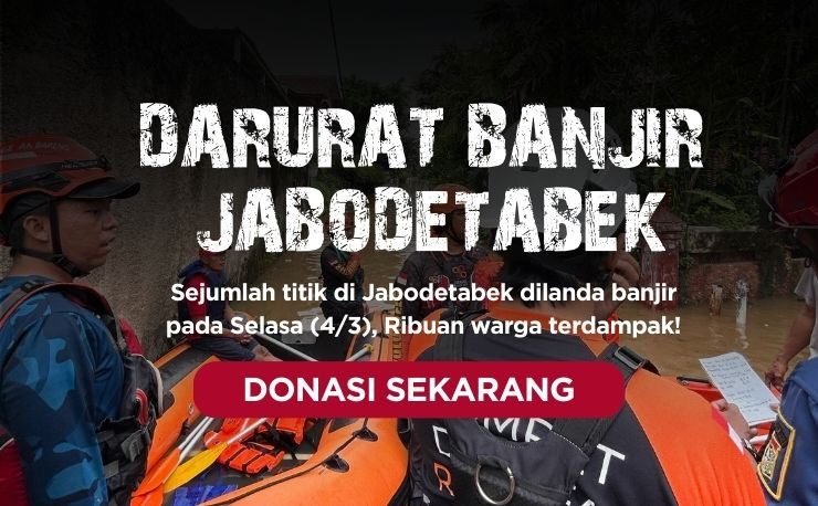 siap siaga bencana banner dompet dhuafa