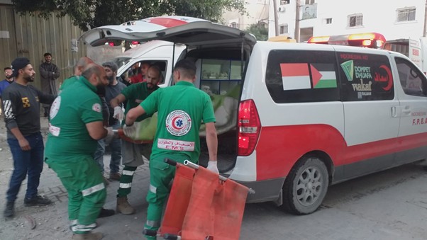 Ambulans Dompet Dhuafa di Gaza, Palestina.