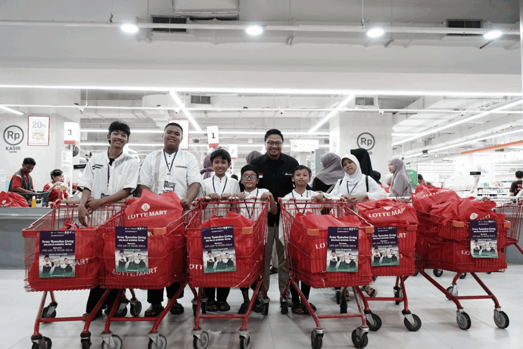 belanja bareng yatim bersama jadibaik3 dompet dhuafa