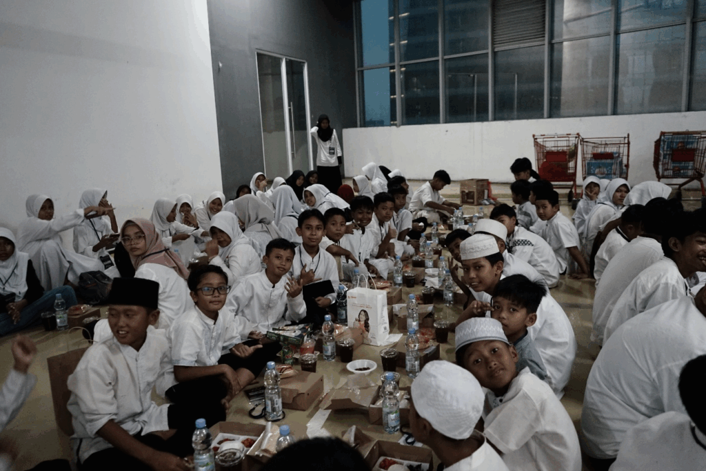 belanja bareng yatim bersama jadibaik4 dompet dhuafa