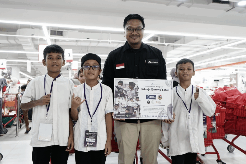 belanja bareng yatim bersama jadibaik5 dompet dhuafa