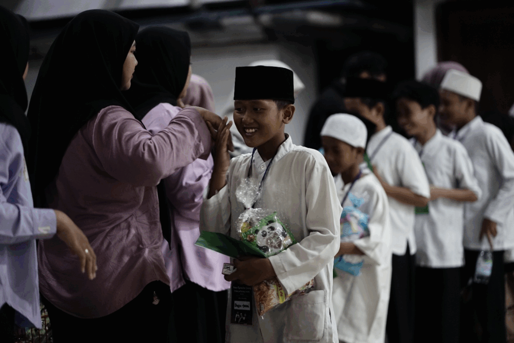 belanja bareng yatim bersama jadibaik6 dompet dhuafa