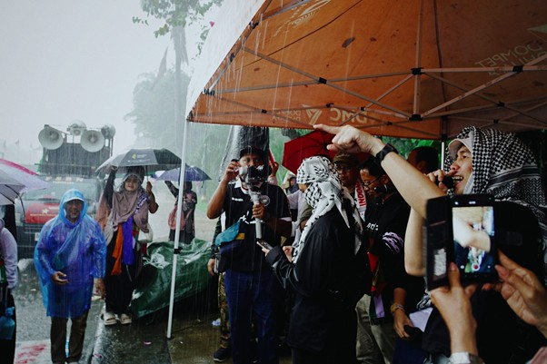 global strike for palestine di jakarta20 dompet dhuafa