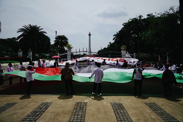 global strike for palestine di jakarta4 dompet dhuafa