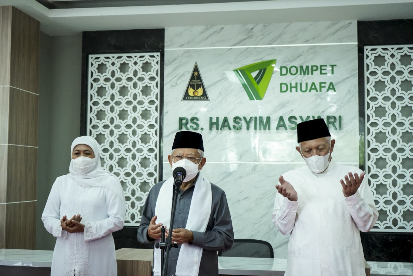 kunjunganwapres02 dompet dhuafa