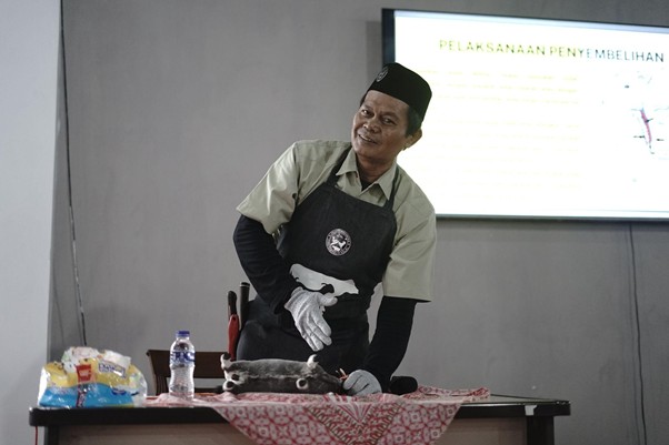 pelatihan menyembelih kurban3 dompet dhuafa