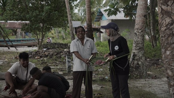tebar hewan kurban di pulau kei kecil10 dompet dhuafa Suasana haru dan bahagia menyeruak seisi Pulau Kei Kecil pada hari Iduladha.