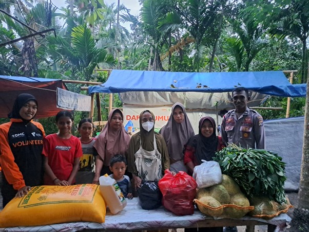 bantuan erupsi gn lewotobi2 dompet dhuafa