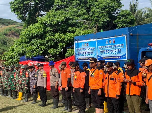 DMC Dompet Dhuafa mengikuti apel koordinasi bersama BASARNAS dan Relawan Gabungan.