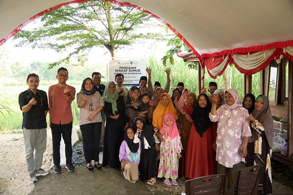 wakaf sumur air untuk kehidupan blora2 dompet dhuafa Antusias masyarakat menyambut hangat syukuran hadirnya Wakaf Sumur di Desa Beganjing.